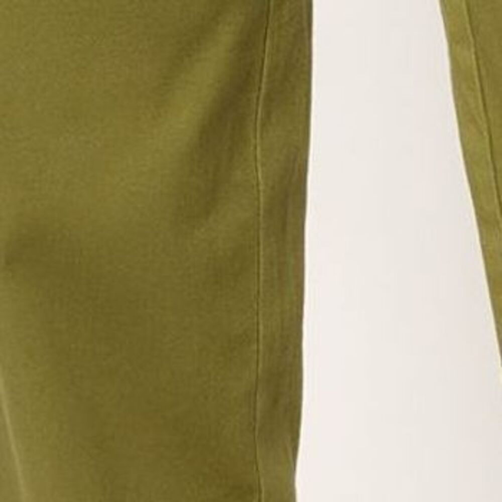 Denim & Co. Women's Petite Pants PM Original Waist Stretch Side Green A624300 - Picture 2 of 6